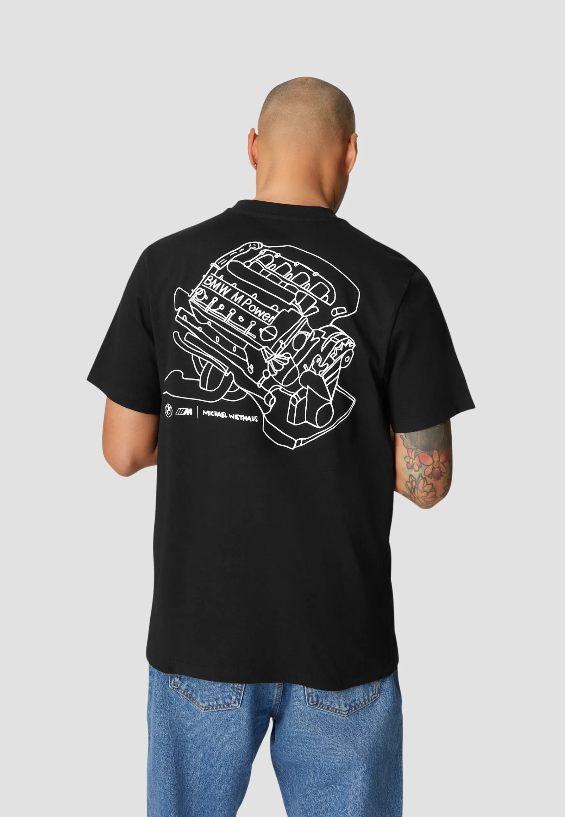 T-Shirt BMW MW POWER^BMW Lifestyle Cheap